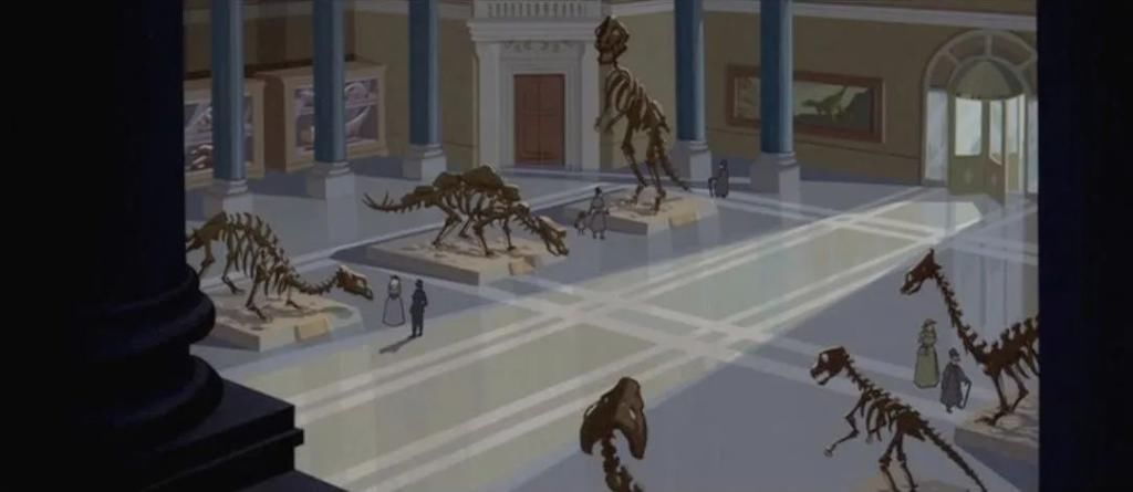  动画|迪斯尼经典动画背景美术资料公开