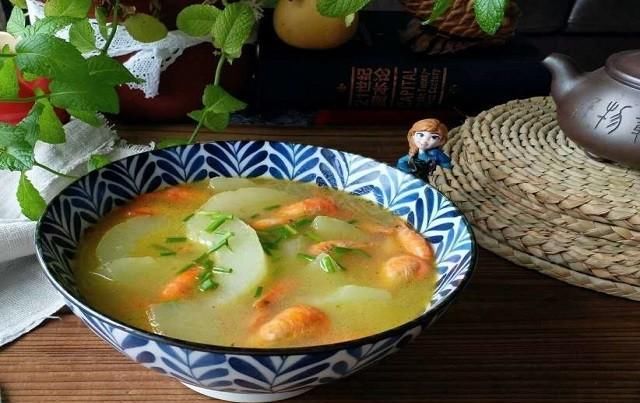  滋补|三伏天，河虾和它一起烧汤，清爽美味又滋补，比吃肉都香