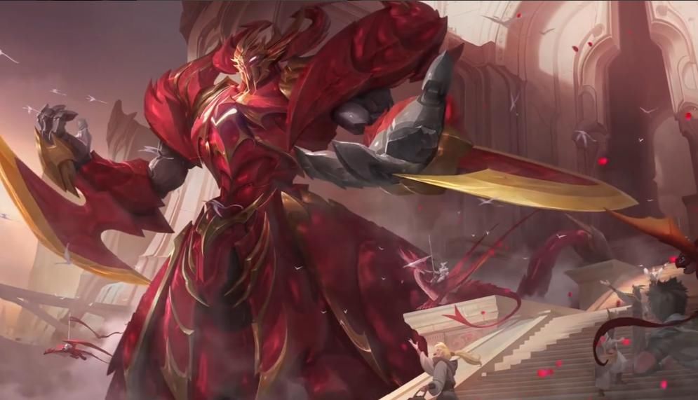  款皮肤|龙骑士最新优化出炉，自带龙翼普攻会喷火，龙骑士玩家嘴笑歪了