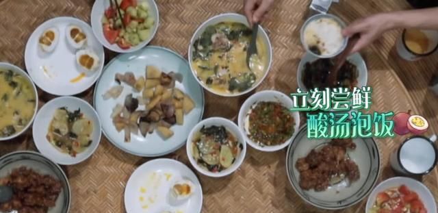  蘑菇屋|《向往》不是每道菜都出自黄磊之手, 妹妹碗里的饭暴露, 确有外卖