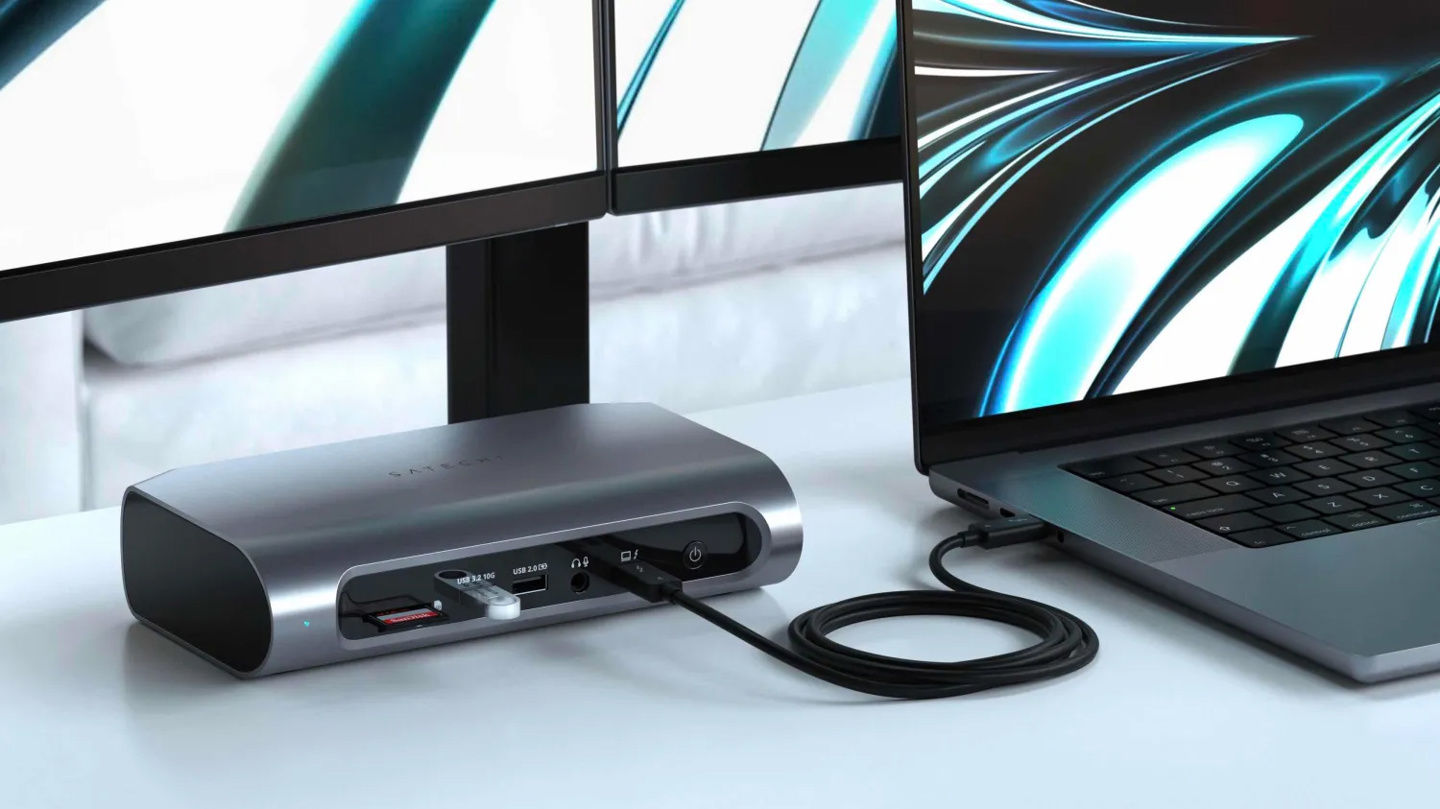 Satechi 推出 16 合 1 Thunderbolt 4 多媒体扩展坞，售价350美元