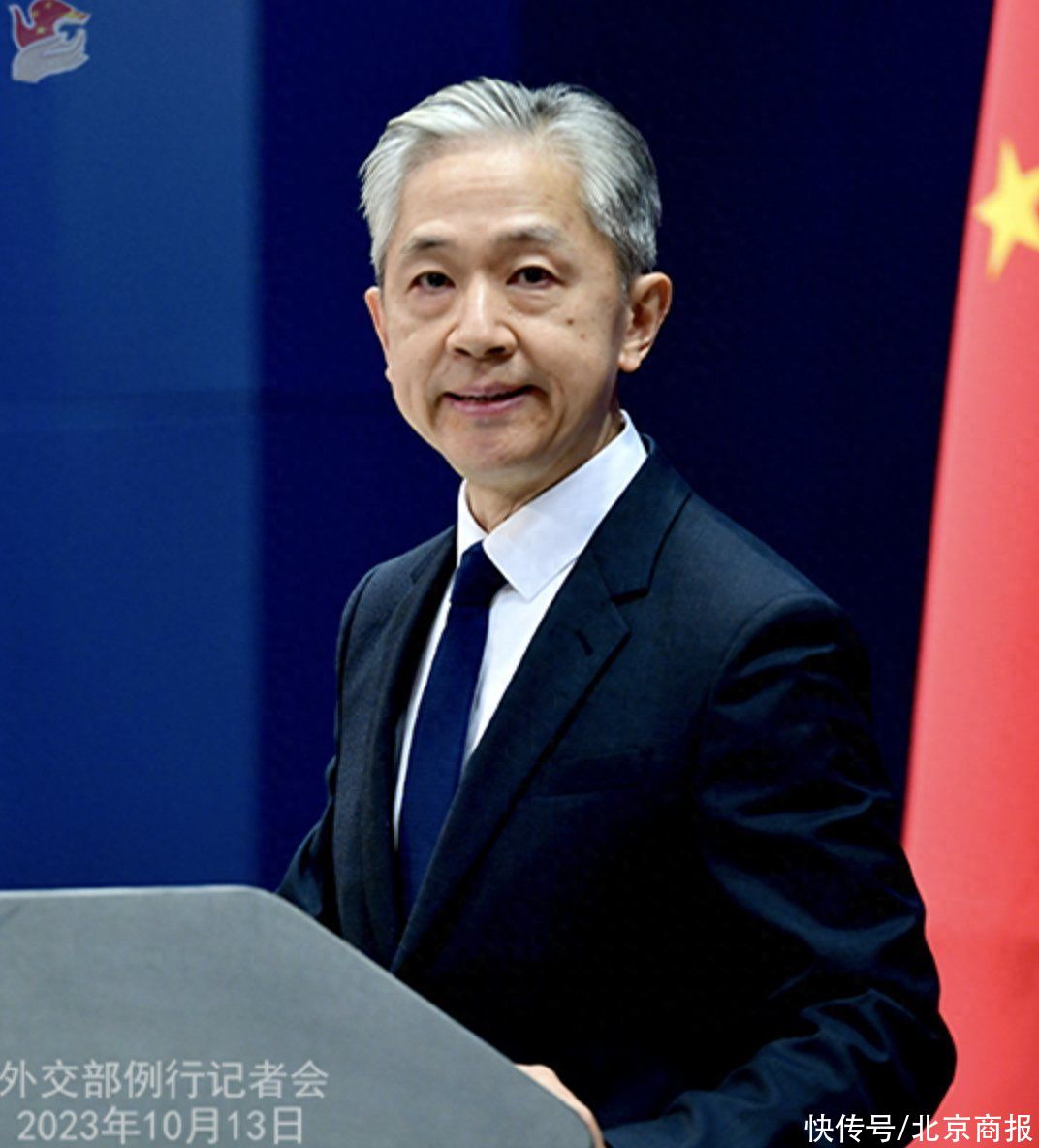 中方呼吁埃及共同敦促巴以冲突相关方停火，并提供人道主义援助，外交部回应