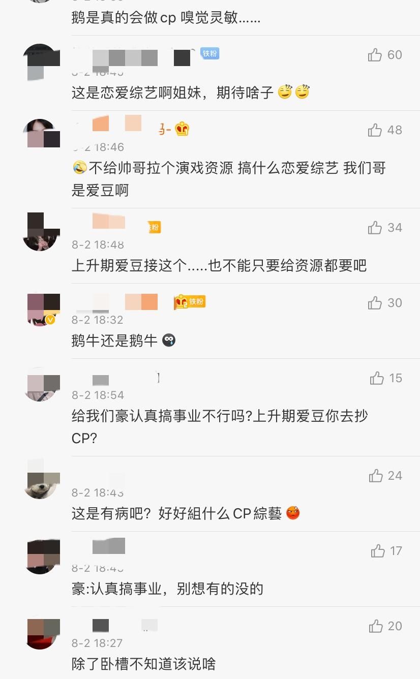  cp|官方拉拢任豪和姜贞羽组cp，专门定制恋爱综艺，要公费恋爱的节奏？