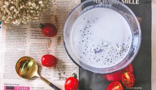  口干舌燥|拯救口干舌燥的夏日小甜心，进阶的椰香紫薯西米露