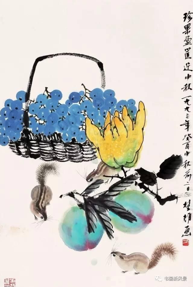  松鼠|看他画的小松鼠，绝对是一种享受！