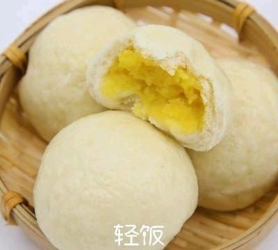 早点|奶黄包丨广式早点宣软香甜,孩子特别爱吃