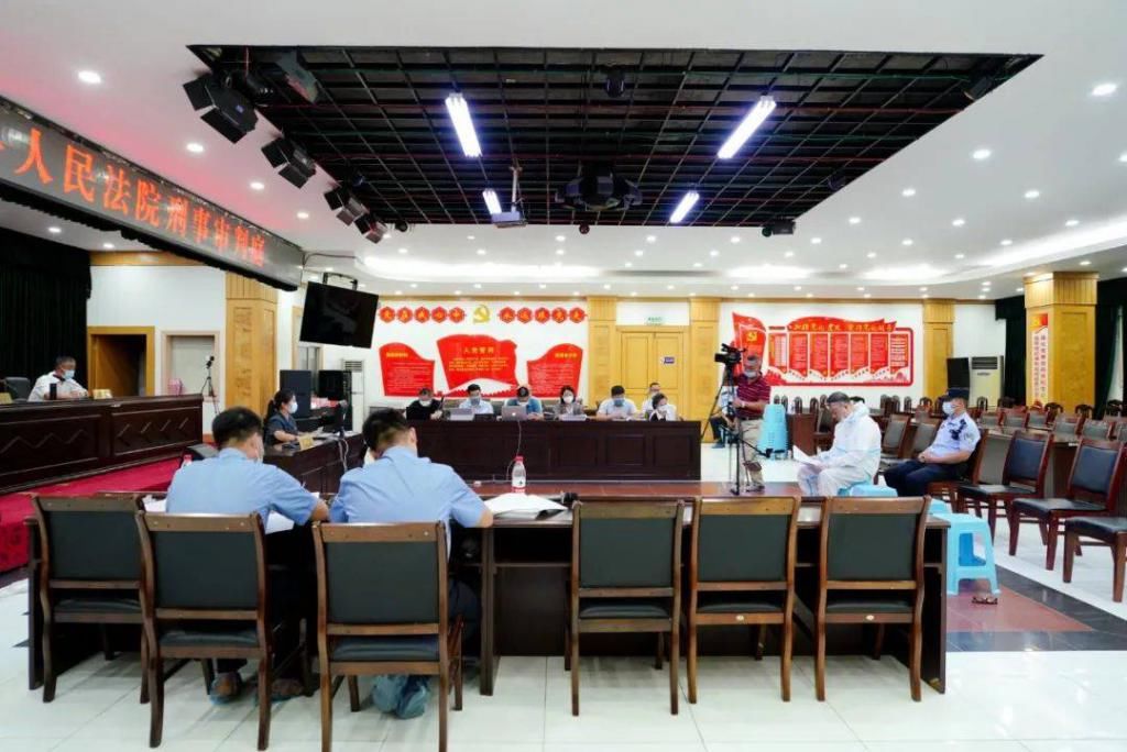 公开审理|颍上法院公开审理6人涉恶案件!