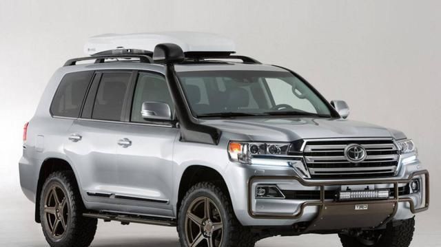  特别版车型|谁是最酷的酷路泽？酷路泽黑金刚当之无愧 有兴趣来看看