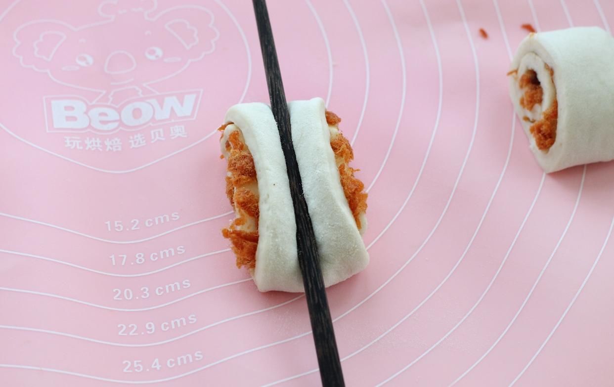  肉松|花卷煎着吃，松软与香脆完美结合，一次发酵省时省力，早餐不愁了