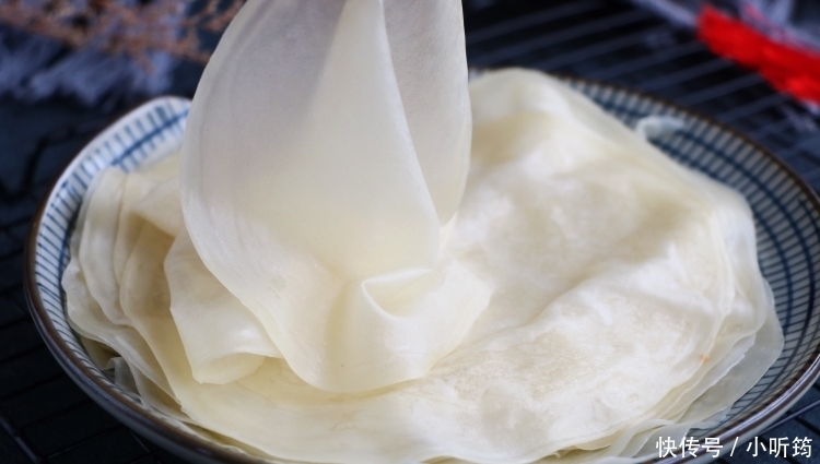 饺子皮|春饼别买了,不和面不揉面,10分钟做100张,又薄又劲道