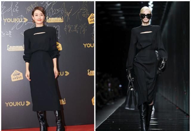 飞天奖|孙俪亮相飞天奖典礼：服装随意像女仆，化妆也遮不住沉重的眼袋