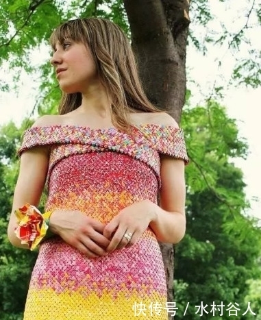 艾米丽|美国女子花5年做成一条连衣裙,材料却让人垂涎欲滴