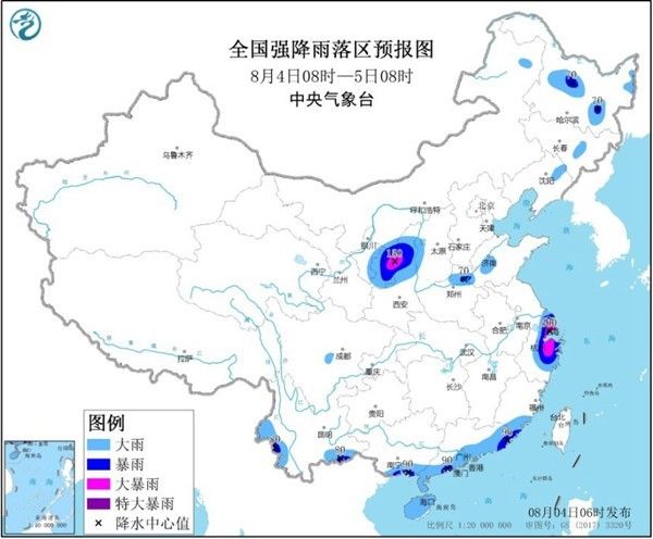 迎特|夏汛日报：台风“黑格比”登陆浙江 浙沪苏局地迎特大暴雨