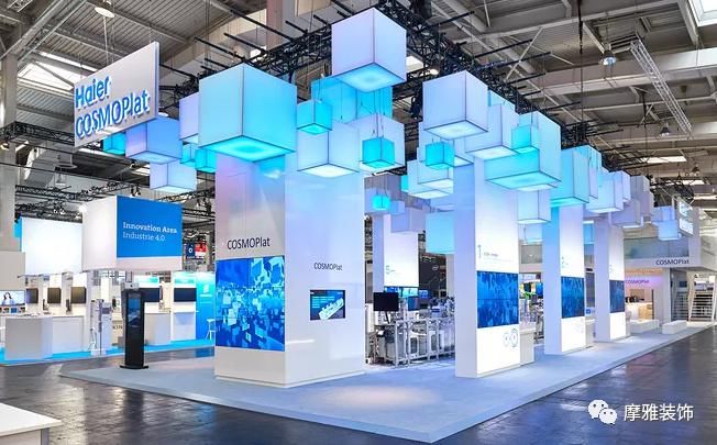  各行各业|『科技感十足』不错的展位设计