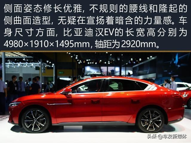 外观|2020成都车展丨新能源市场的新晋“杀手”比亚迪汉EV外观实拍
