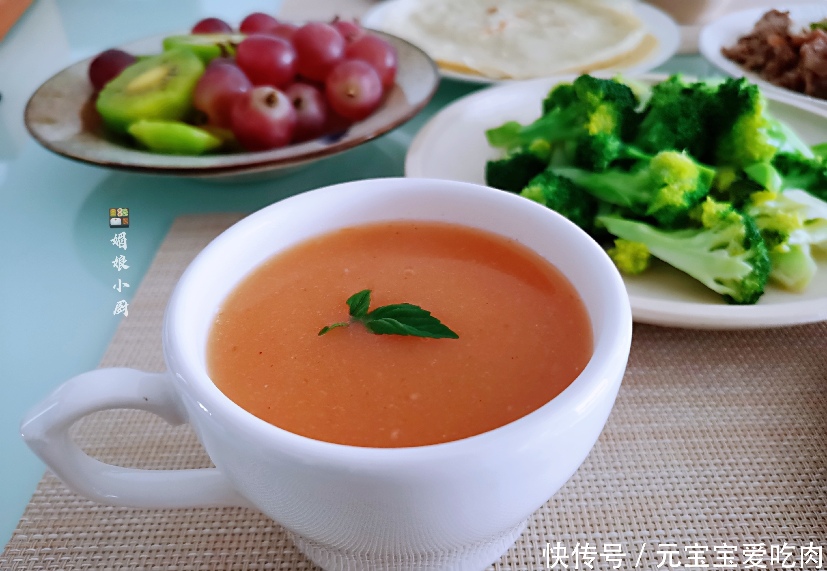 煎饼|假期早餐不马虎,不用早起做了煎饼和浓汤,家人爱吃生活有仪式