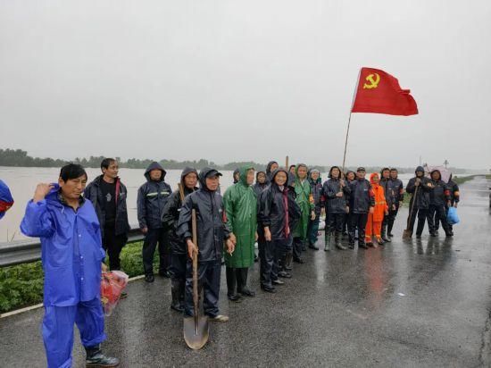 全椒县|全椒县：党徽闪耀映初心 防汛一线显担当