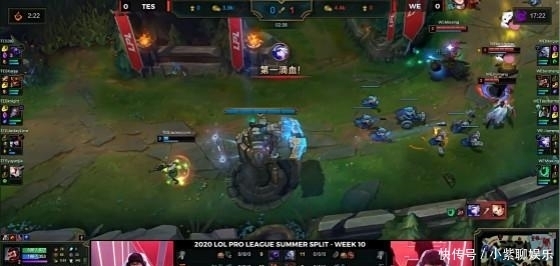 WE|LOL-LPL:阿水女警连环点射枪枪暴击,TES战胜WE锁定常规赛第一