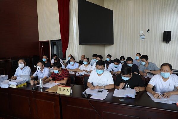 恶势力|内乡法院公开开庭审理一起19人恶势力犯罪集团案件