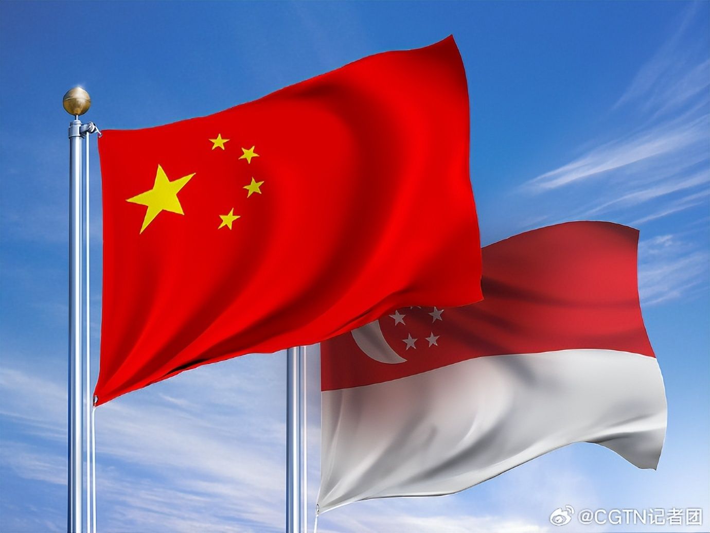 王毅抵达新加坡，将访问新加坡、马来西亚和柬埔寨