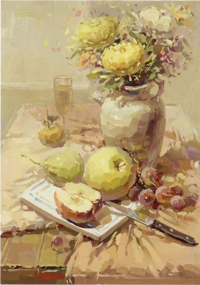 天赋|从零基础、没天赋的小白到熟练上手色彩静物，到底需要多少步？