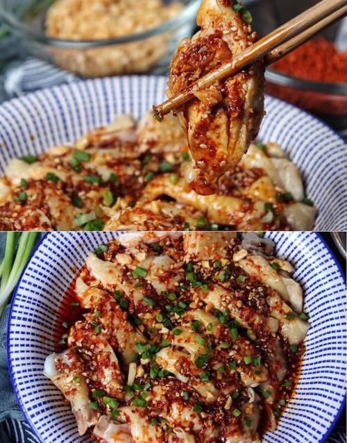  大厨|好吃到流口水的口水鸡，料汁是关键，掌握这步你也是大厨