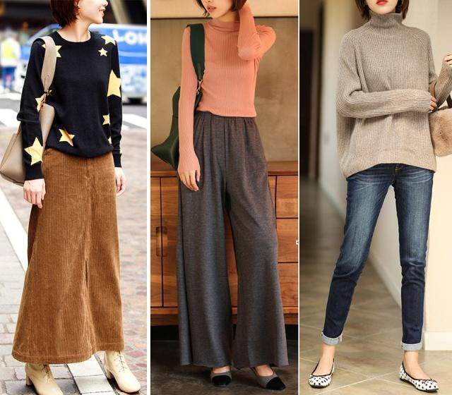 日常|小个子女生日常穿搭,大衣搭配针织衫毛衣,显高又显瘦