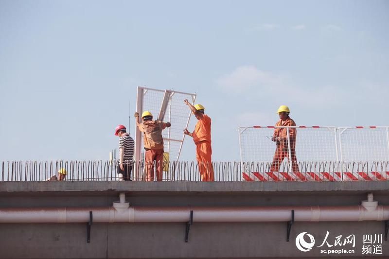 完工|成乐高速棉竹互通主体完工 预计9月上旬建成通车