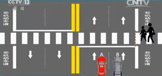 车可以直行通过|车主请注意！最新礼让行人规则公布！