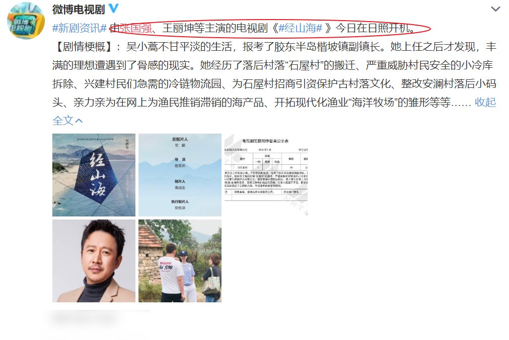  结束|《浪姐》结束后，王丽坤又一新剧开机，搭档实力派演员张国强