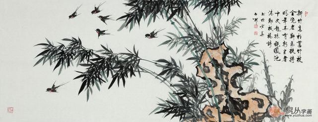 家庭|客厅挂什么画 名家国画花鸟画点亮你的生活