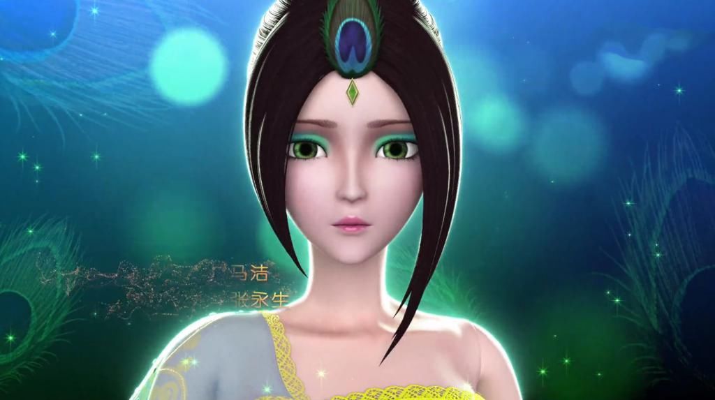  仙子|叶罗丽：孔雀仙子注定黑化，“黑孔雀”造型曝光，炫彩翅膀美翻天