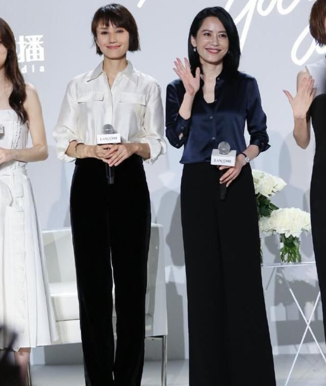 神仙|真正神仙打架！当袁泉和俞飞鸿同穿真丝衬衫，终于见识高级气质美