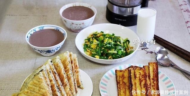 饼丝|我家7天早餐分享,有干有稀是标配,面食一周不重样,家人好幸福