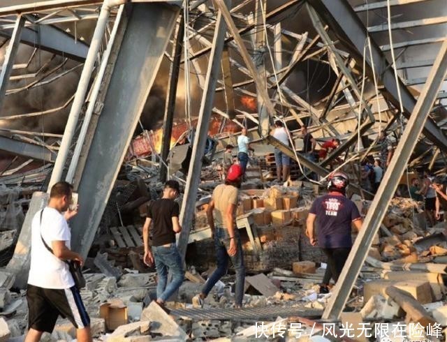 如同|黎巴嫩首都大爆炸，如同地狱