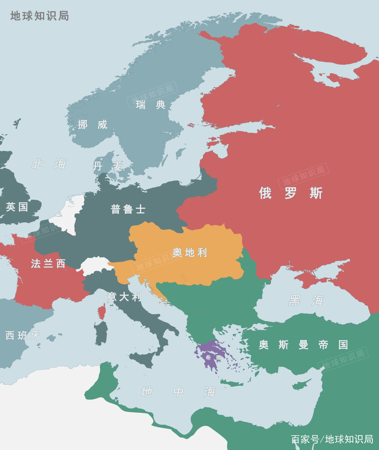 知识|德国领土为什么越打越小?|地球知识局