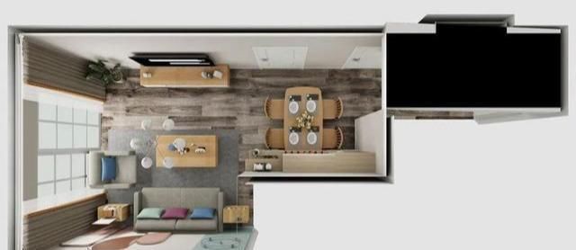  拥有|1㎡小餐厅不配拥有餐桌？别傻了，我连餐边柜都能塞下