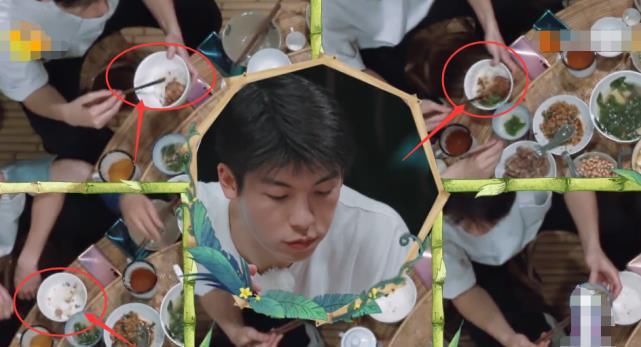  明白|都说许光汉饭量大，镜头俯拍看到碗里的米饭，明白明星标准了