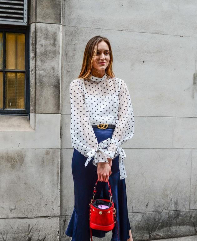  波点元素|波点时尚感这么强你不会还没有吧，潮流达人都在穿，别再犹豫了