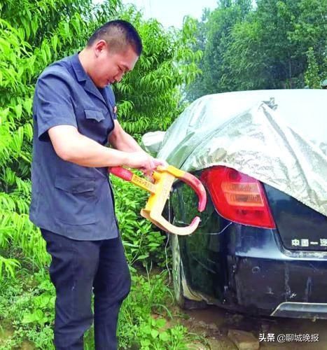 锁车|锁车神器“咬”着车，案件不结不“松”口