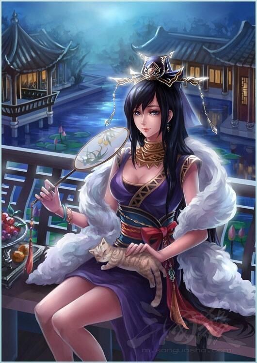  美人|三国杀：这几个女武将才是高颜值的代表，她们的皮肤你见过几个？