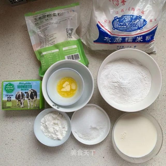 淀粉|自制香甜软糯的糯米糍,太喜欢这种糯叽叽的食物了!