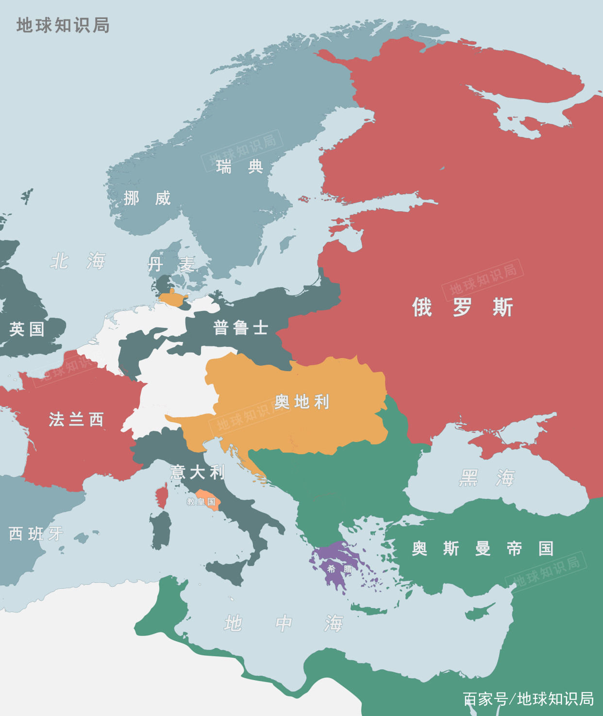 知识|德国领土为什么越打越小?|地球知识局