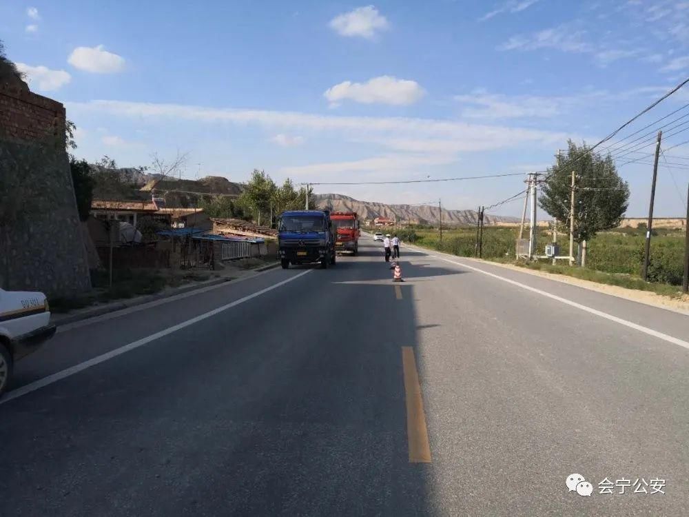  农村|会宁公安：头寨派出所开展农村道路交通违法查处