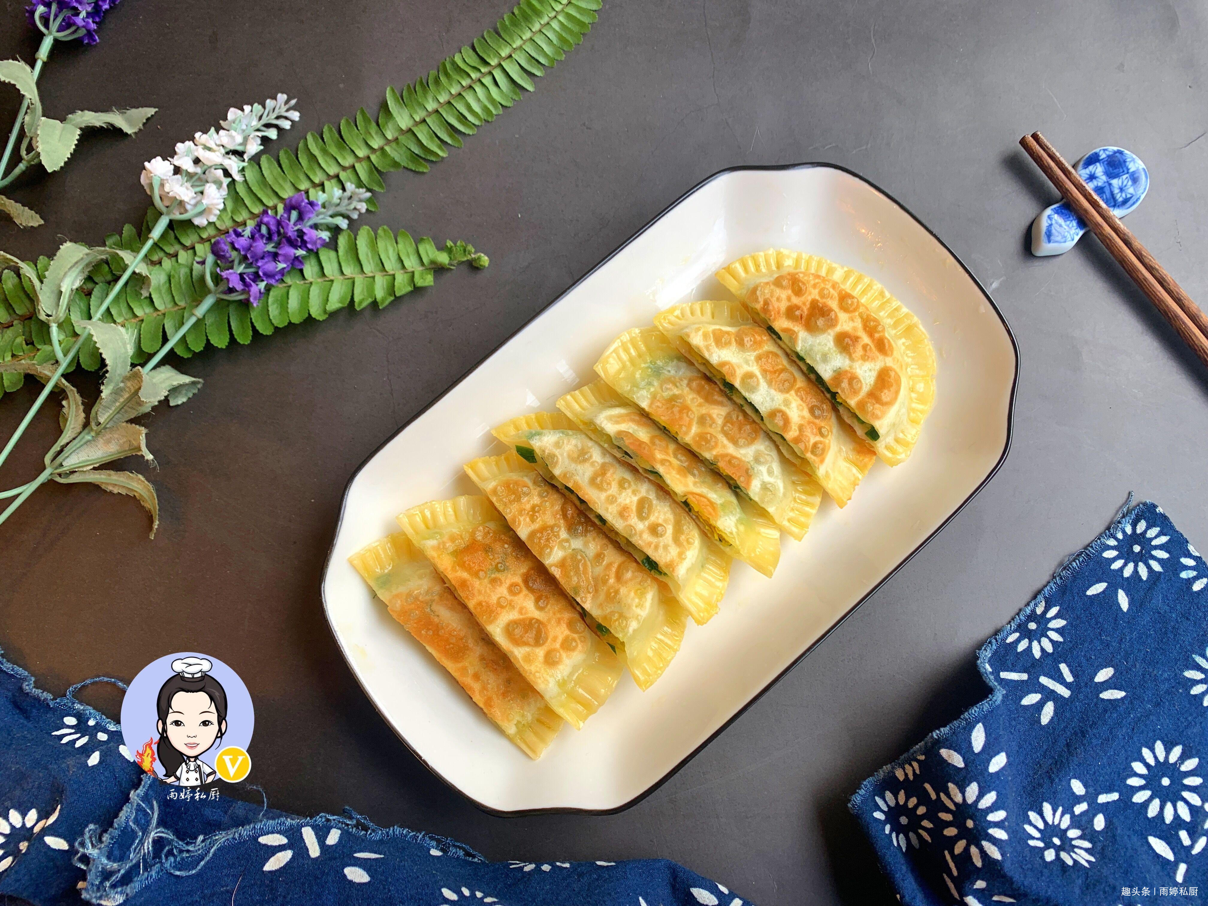 简单|早餐饼新做法,3分钟就出锅!香酥可口特别香,做法简单零难度