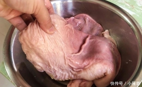 洗过之后|洗猪内脏时,用盐和碱都错了,用“它”10分钟就好,干净还没腥味