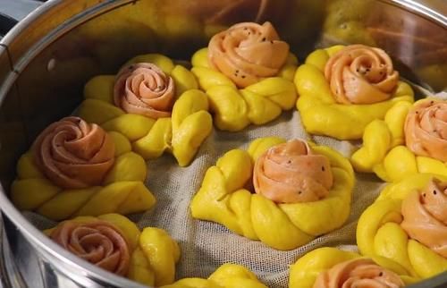 火龙果|南瓜配火龙果,你没试过的新做法,好吃极了