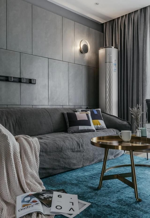  复古|89㎡现代轻奢，复古范的高级灰，装出简约奢华感，低调档次！