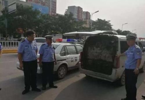  交警|交警查面包车，车主一再阻拦，打开后备箱交警：可找到你小子了