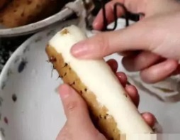  山药|山药去皮不用戴手套，奶奶教我土方法，手一点都不黏还不痒！